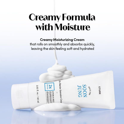 Nourish Your Skin with Soonjung 2X Barrier Repair Cream - Perfect for Sensitive Skin, 2.02 Fl Oz