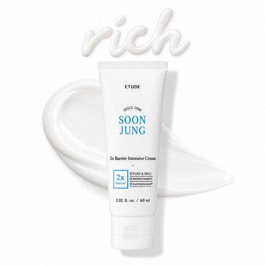 Nourish Your Skin with Soonjung 2X Barrier Repair Cream - Perfect for Sensitive Skin, 2.02 Fl Oz