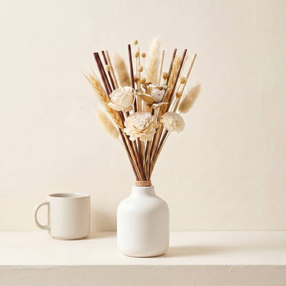 Enchanting Great Plains Reed Diffuser Sticks – Handcrafted 9" Natural Botanicals for Home Fragrance